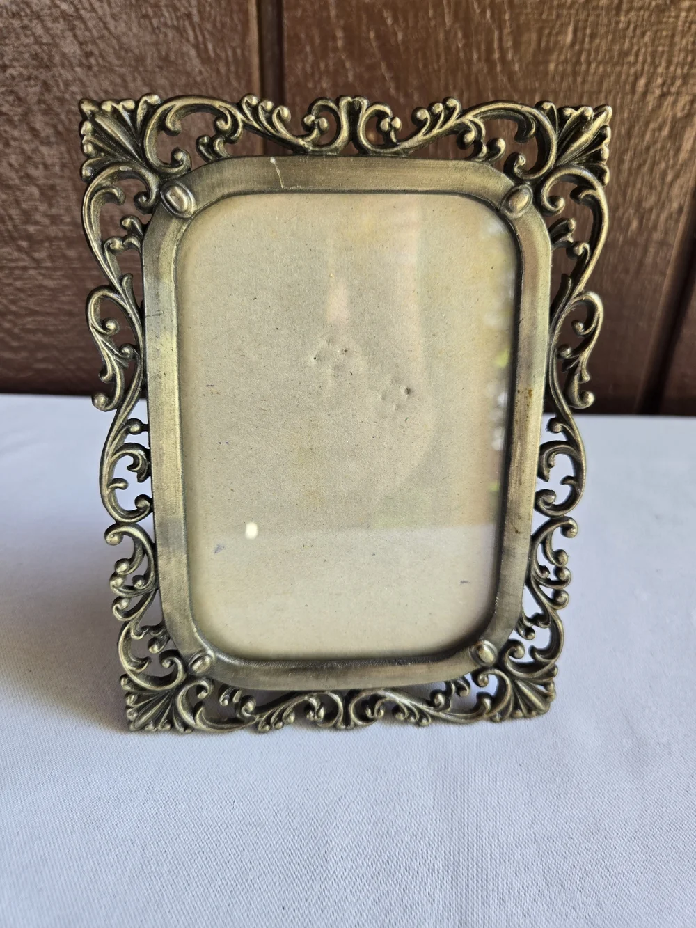 Ornate Scroll Photo Frame Vintage